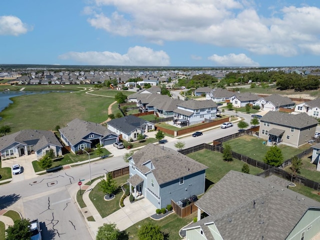 drone / aerial view featuring a residential view