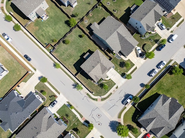 birds eye view of property featuring a residential view