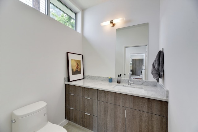 2312 Enfield Rd Unit 2, Austin, TX 78703 - bathroom featuring toilet and vanity