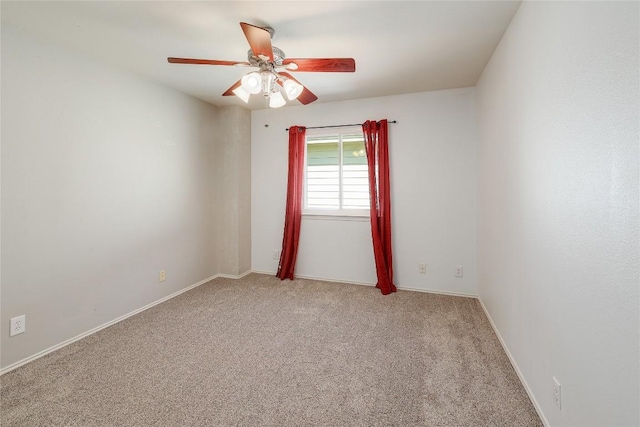 2204 Rick Whinery Dr, Austin, TX 78728 - empty room with light carpet and a ceiling fan