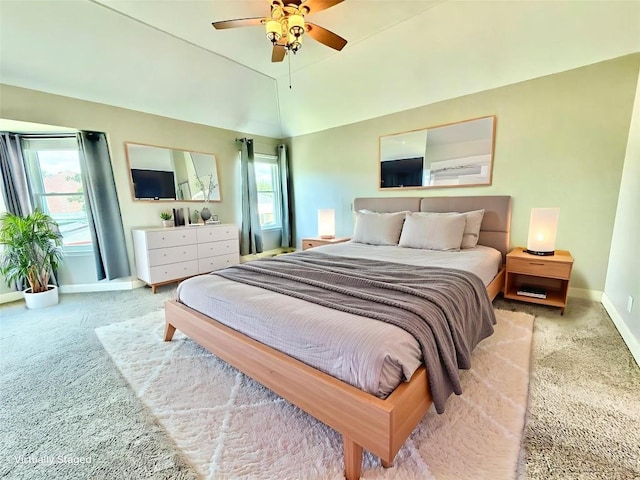 2204 Rick Whinery Dr, Austin, TX 78728 - carpeted bedroom with baseboards and ceiling fan