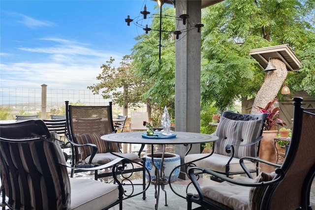 20000 Columbus Ln, Lago Vista, TX 78645 - view of patio / terrace featuring outdoor dining space