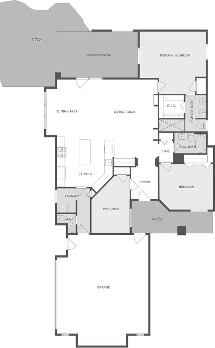 20000 Columbus Ln, Lago Vista, TX 78645 - view of home floor plan