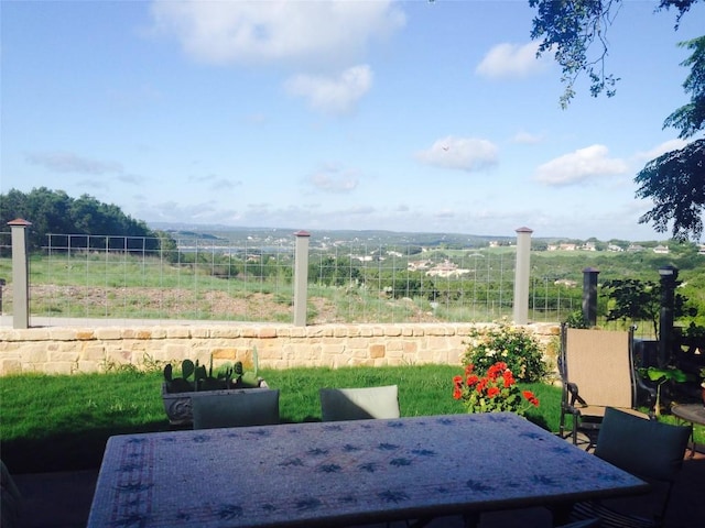 20000 Columbus Ln, Lago Vista, TX 78645 - view of patio featuring outdoor dining area