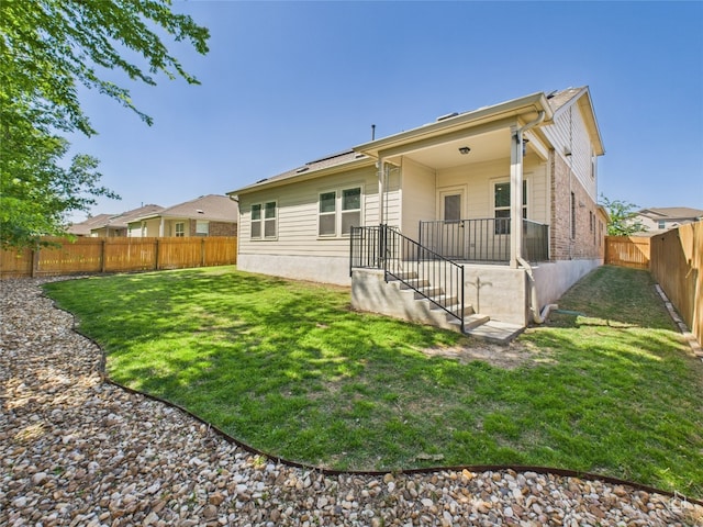 3113 Windy Vane Dr, Pflugerville, TX 78660 - view of rear view of house