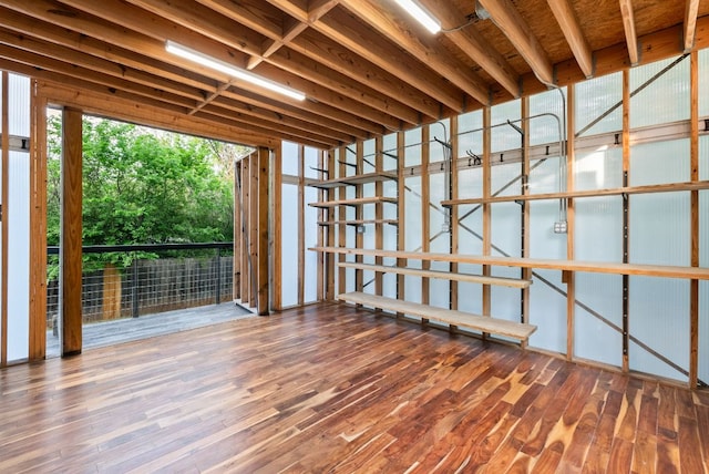 5607 Jim Hogg Ave, Austin, TX 78756 - miscellaneous room featuring wood finished floors