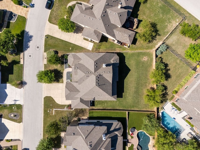17012 Rush Pea Cir, Austin, TX 78738 - aerial overview of property's location featuring a pool