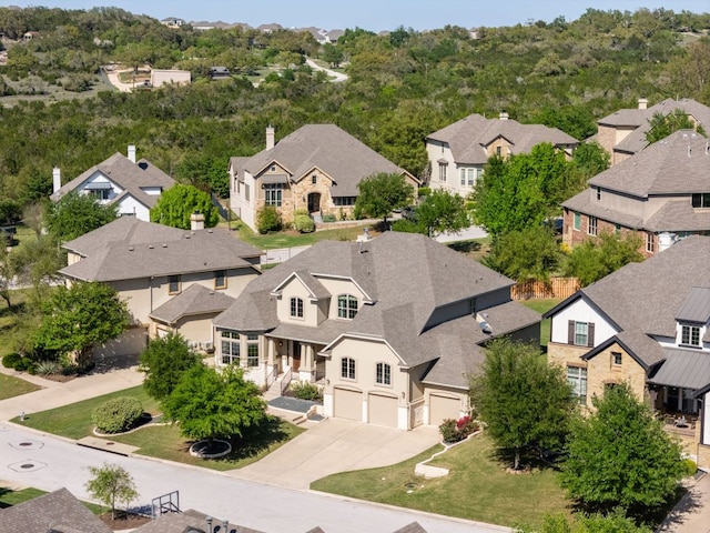 17012 Rush Pea Cir, Austin, TX 78738 - aerial perspective of suburban area