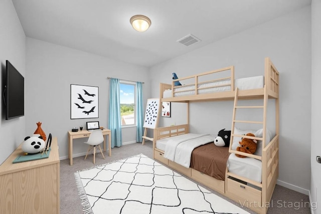 409 Dycus Bnd, Liberty Hill, TX 78642 - carpeted bedroom with baseboards