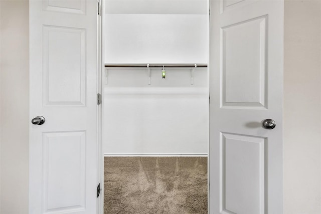view of closet