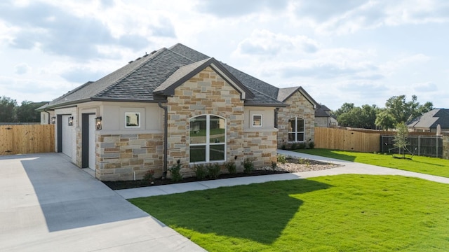 112 Vista De Luna Ln, Belton, TX 76513 - french provincial home with stone siding and concrete driveway