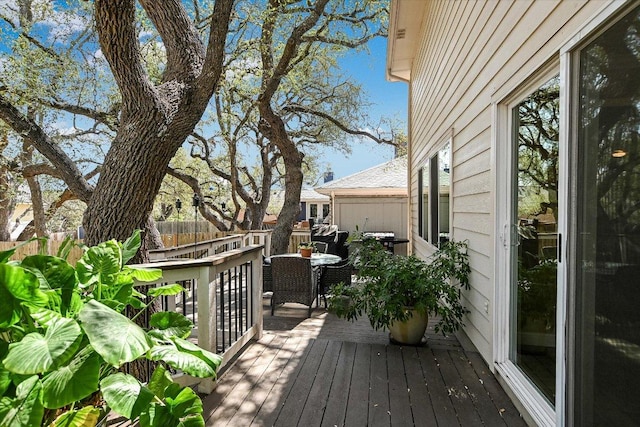 8007 Davis Mountain Cv, Austin, TX 78726 - deck featuring outdoor dining space