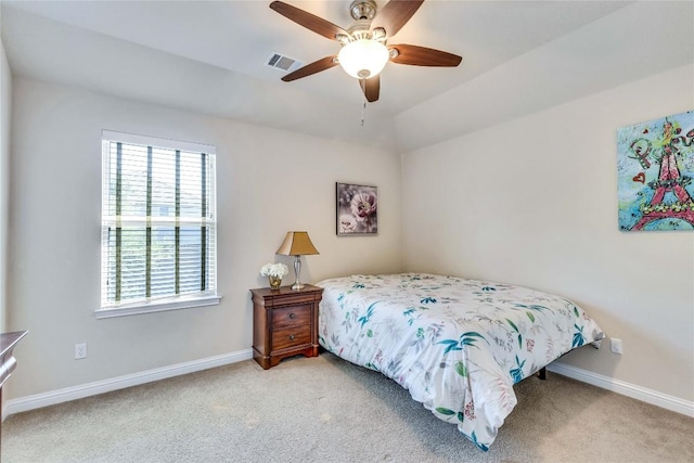 4829 Pyrenees Pass, Austin, TX 78738 - bedroom featuring carpet floors and a ceiling fan