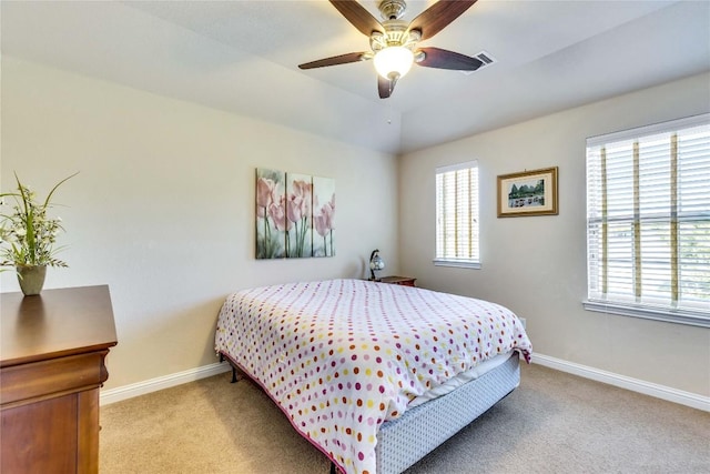 4829 Pyrenees Pass, Austin, TX 78738 - carpeted bedroom featuring baseboards and ceiling fan