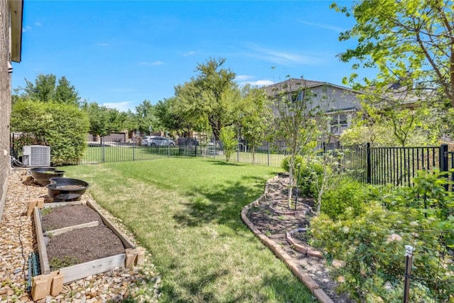 4829 Pyrenees Pass, Austin, TX 78738 - fenced backyard with a vegetable garden