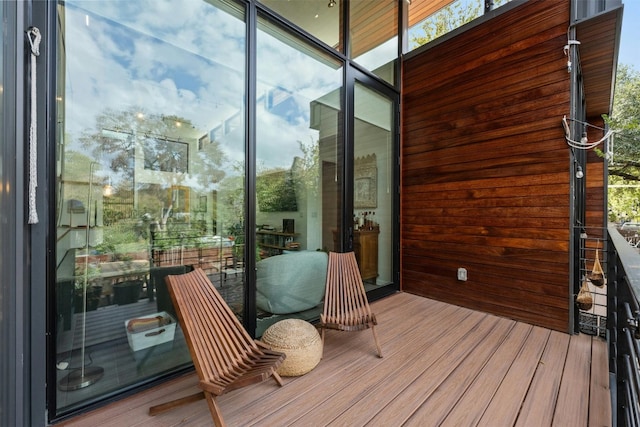 2311 Montclaire St Unit 2, Austin, TX 78704 - view of wooden deck