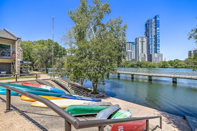 500 E Riverside Dr Unit 146, Austin, TX 78704 - view of property's community with a water view and a city view
