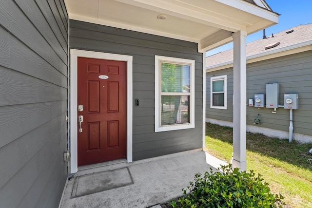 3313 Lodgepole Dr, Austin, TX 78744 - entrance to property featuring covered porch