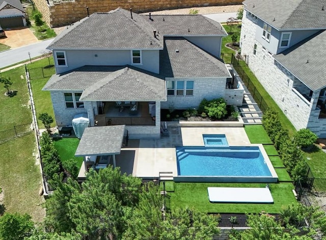 304 Ashburn Cv, Austin, TX 78738 - view from above of property