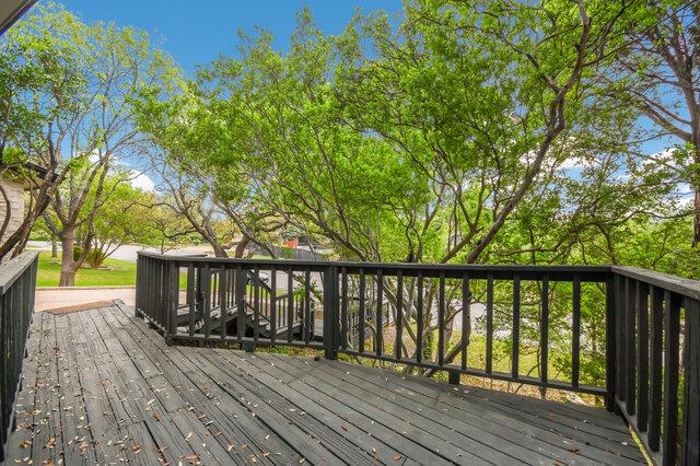6304 Whitemarsh Valley Walk, Austin, TX 78746 - view of wooden deck