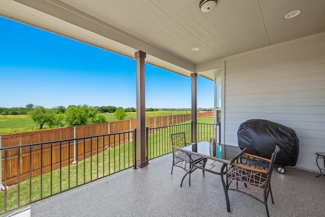132 Alba Ave, San Marcos, TX 78666 - view of patio / terrace with fence