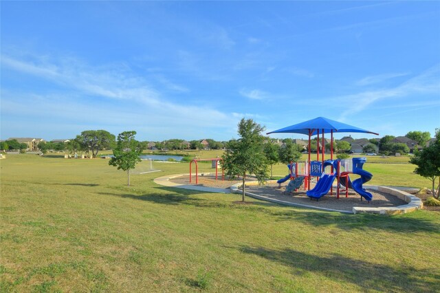 1812 Buffalo Thunder, Leander, TX 78641 - community jungle gym with a yard