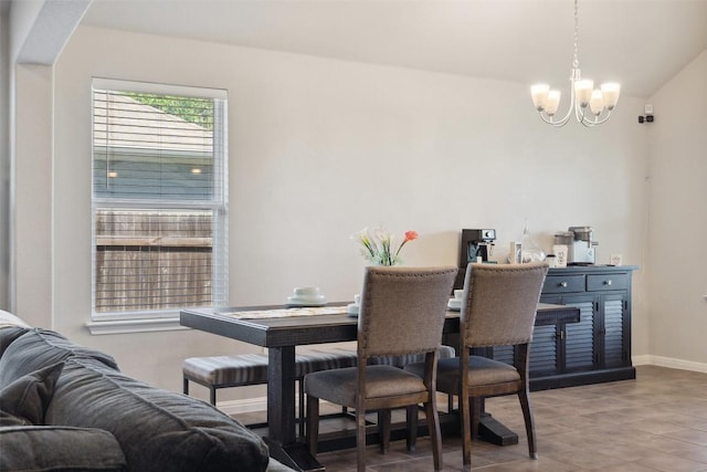319 Silver Glen Dr, Kyle, TX 78640 - dining room featuring a chandelier and baseboards