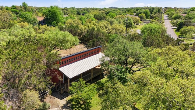 1005 Lisa Dr, Austin, TX 78733 - aerial view of property and surrounding area featuring a forest