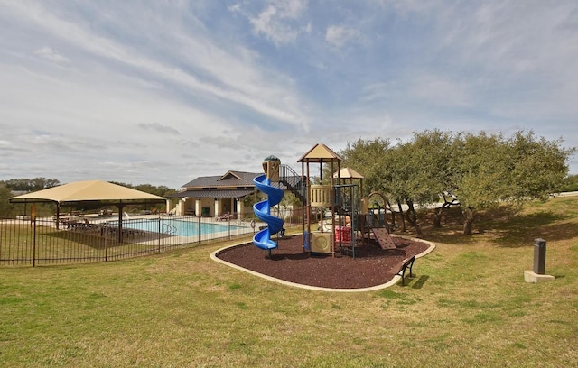 650 Ledge Stone Dr, Austin, TX 78737 - community play area with a community pool