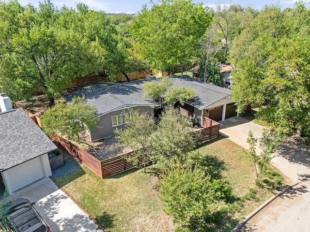 8604 Primrose Ln, Austin, TX 78757 - view from above of property