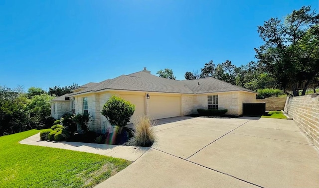 402 Palos Verdes Dr, Lakeway, TX 78734 - view of side of property featuring an attached garage and concrete driveway