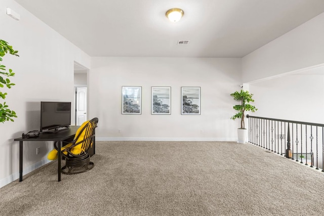 2348 Centennial Loop, Round Rock, TX 78665 - unfurnished office with carpet and baseboards