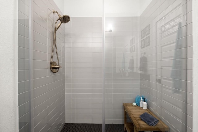 200 W 56th St Unit 4102, Austin, TX 78751 - bathroom featuring tiled shower
