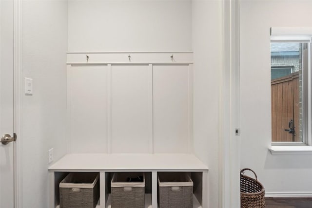view of mudroom