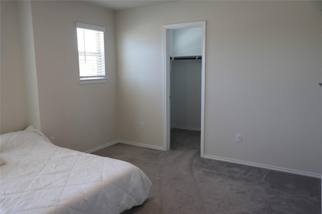 70 Snowy Plover Ln, Leander, TX 78641 - carpeted bedroom featuring a walk in closet, baseboards, and a closet
