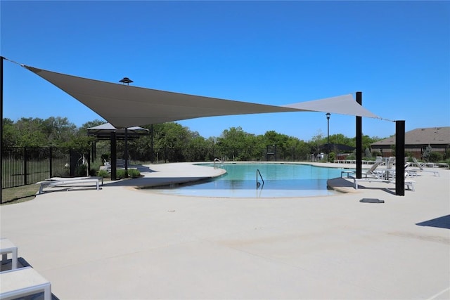 70 Snowy Plover Ln, Leander, TX 78641 - community pool with a patio