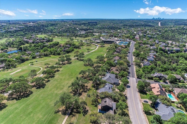 6304 Lost Horizon Dr, Austin, TX 78759 - aerial view of residential area featuring a golf club