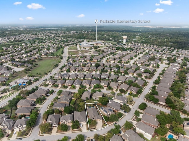 215 Choke Canyon Ln, Georgetown, TX 78628 - view of property location featuring nearby suburban area