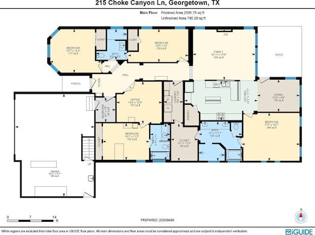 215 Choke Canyon Ln, Georgetown, TX 78628 - view of home floor plan