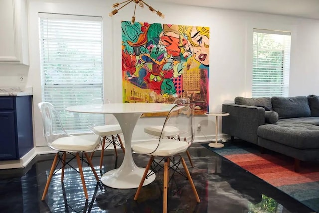 403 W Mary St, Austin, TX 78704 - dining area with baseboards