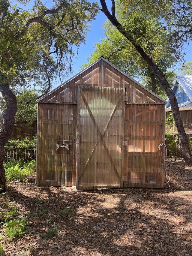 1530 Trailridge Dr, Canyon Lake, TX 78133 - view of greenhouse