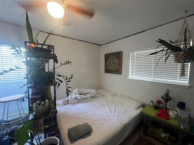 5202 Beechmoor Dr, Austin, TX 78723 - bedroom featuring a textured ceiling