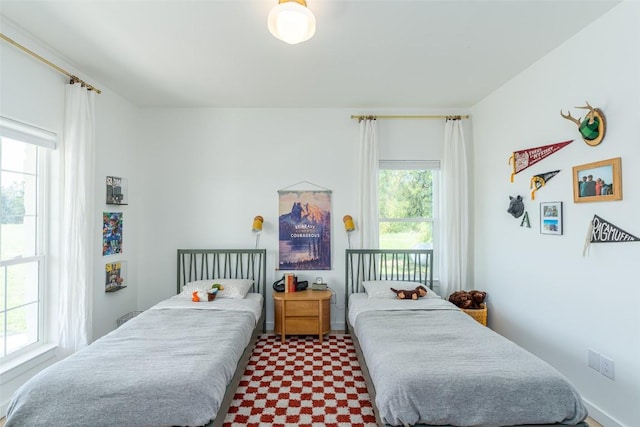 290 County Road 207, Liberty Hill, TX 78642 - bedroom with tile patterned floors