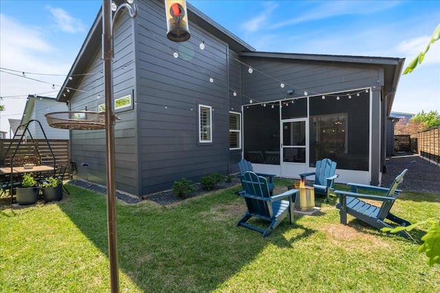7009 Zachary Dr, Austin, TX 78724 - back of house with a sunroom