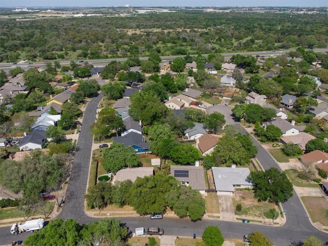 4902 Ganymede Dr, Austin, TX 78727 - aerial perspective of suburban area