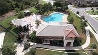 2632 Los Alamos Pass, Round Rock, TX 78665 - view from above of property featuring a pool area