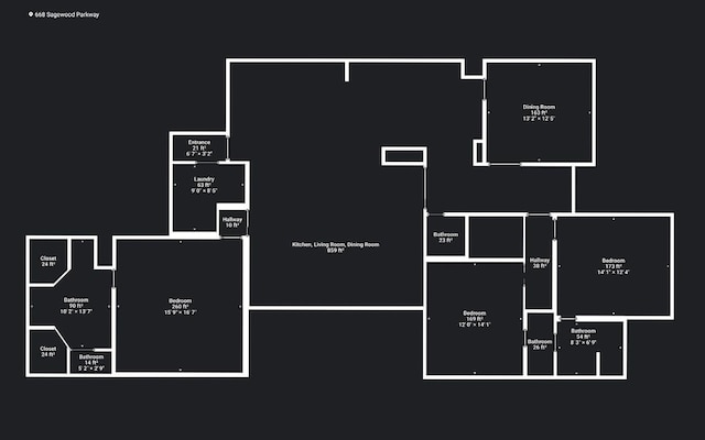 668 Sagewood Pkwy, Seguin, TX 78155 - property floor plan