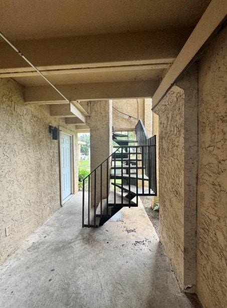 5918 Lago Vista Way Unit D32, Leander, TX 78645 - view of patio / terrace with stairway