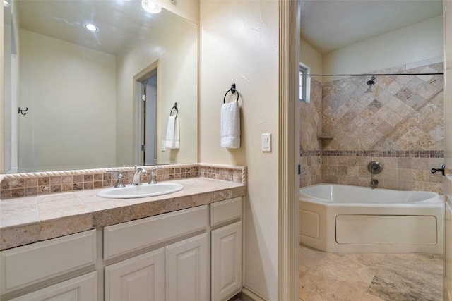 11913 Preserve Vista Ter, Austin, TX 78738 - bathroom with shower / tub combination and vanity