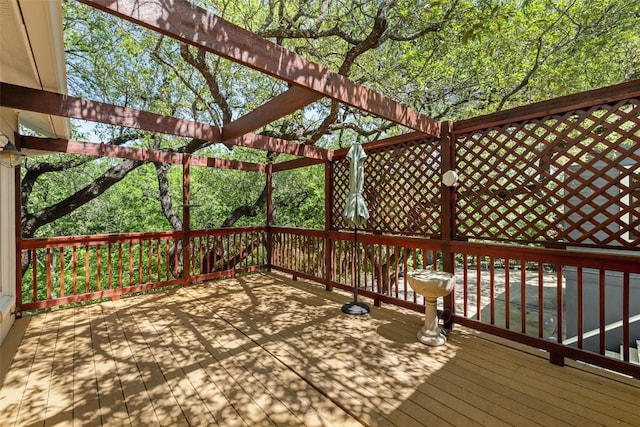1114 Reagan Ter, Austin, TX 78704 - view of wooden terrace
